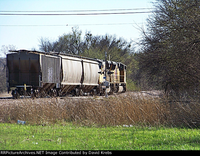 Southbound little train.